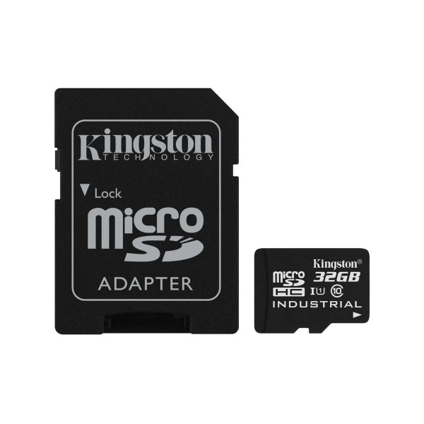 Kingston Industrial Temperature MicroSD 32GB cad  Memoria