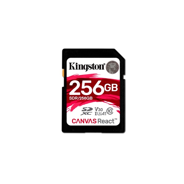 Kingston Canvas React SDXC 256GB  Memoria Flash