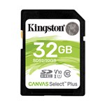 Kingston Canvas 32GB 100MBs  Tarjeta SD