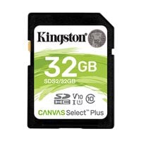 Kingston Canvas 32GB 100MBs  Tarjeta SD