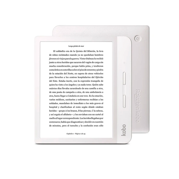 Kobo Libra H20 eReader 7 Blanco  Libro Electrónico