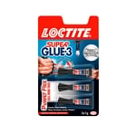 Loctite Super Glue3 Power Flex Gel Mini Trio  Adhesivo