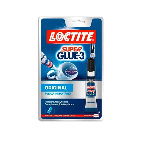 Loctite Superglue-3 Instantaneo 3gr - Adhesivo