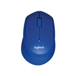 Logitech M330 Silent Plus azul - Ratón