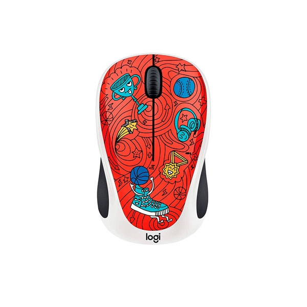Mouse logitech m238 optico wireless doodle collection