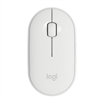 Logitech Pebble M350 Óptico Bluetooth Blanco Crudo - Ratón