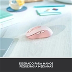 Logitech M650 Signature Mediano Rosa  Ratón