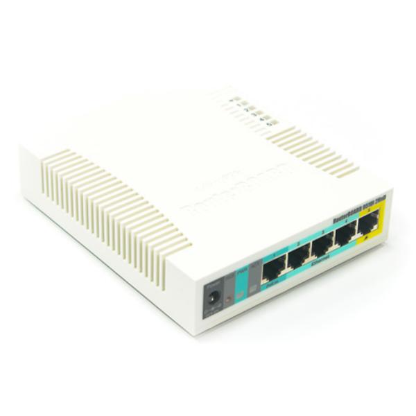 Mikrotik RB951Ui2HnD AP 24GHz 5Et 600MHz 128M L4  Router