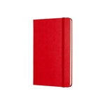 Moleskine Cuaderno Classic Rayas Tapa Dura Roja Talla L