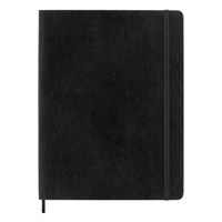 Moleskine Cuaderno Classic Tapa Blanda Rayado Negro Talla XL 19x25cm