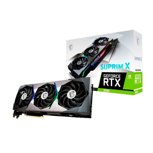 MSI GeForce RTX3080 Suprim X 10GB GD6X  Gráfica