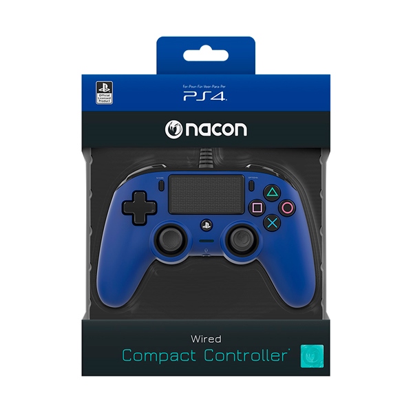 Nacon PS4 oficial azul wired  Gamepad