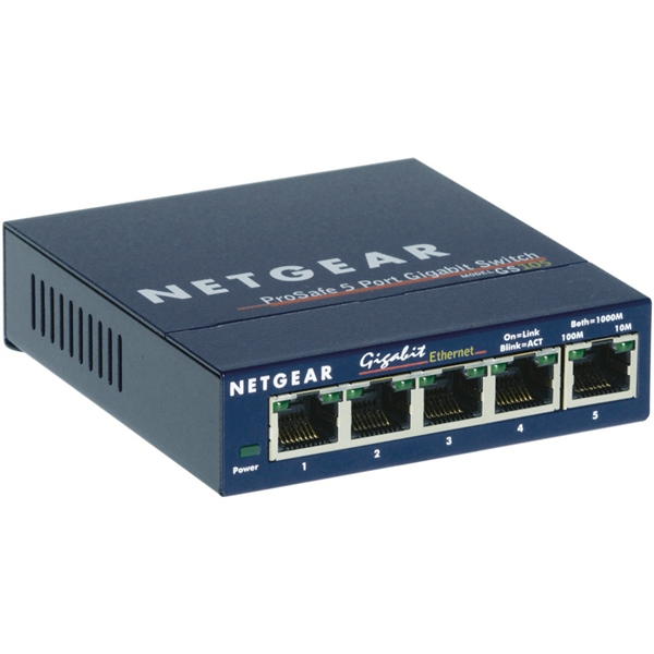 Netgear ProSafe GS105 5P GBlan  Switch