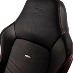 Noblechairs Hero cuero negro  rojo  Silla