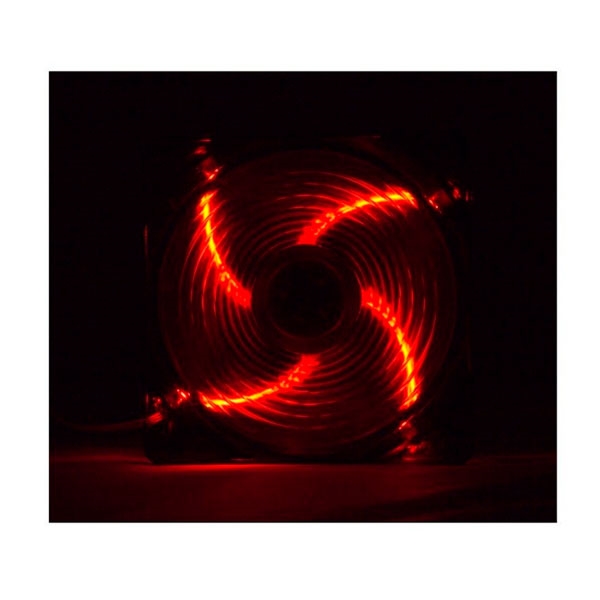 Nox Coolfan 12CM LED Rojo  Ventilador
