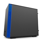 NZXT H200i con ventana negra  azul  Caja