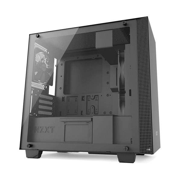 CA-H400B-B1 color Negro Caja de ordenador H400 formato mATX con cristal templado NZXT 
