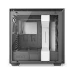NZXT H700 con ventana blanca  negra  Caja
