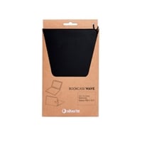 SilverHT Bookcase Wave Funda Negra para Samsung Galaxy Tab A 105 Funda