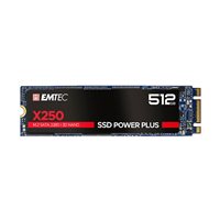 Emtec X250 512GB M.2 2280 SATA3 - Disco Duro SSD