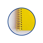 Cuaderno Oxford Espiral A4 Tapa Extradura 80h 90gr Amarillo