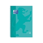 Cuaderno Oxford Espiral A4 Tapa Extradura 80h 90gr Menta