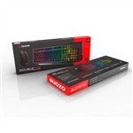 Ozone double Tap RGB  Kit de teclado y ratón