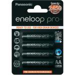 Panasonic Eneloop Pro AA 2450mAh NiMH Pack 4  Pilas recargables