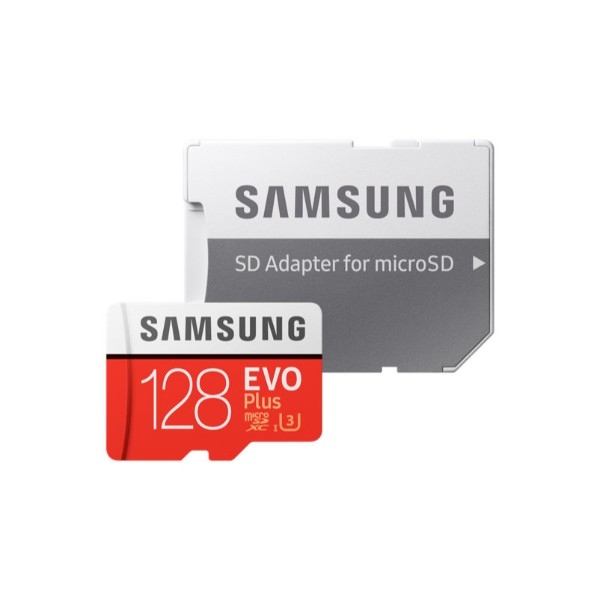 Samsung EVO PLUS 128GB MicroSD Clase 10  Memoria Flash