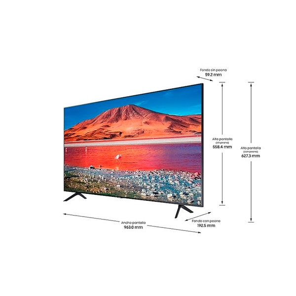 Samsung UE43TU7105 43 Ultra HD 4K Smart TV WiFi  Televisor