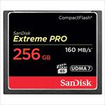 SanDisk Extreme Pro 256GB 160MBs  Tarjeta CompactFlash