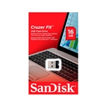 SanDisk Cruzer Fit USB 20 16GB  PenDrive