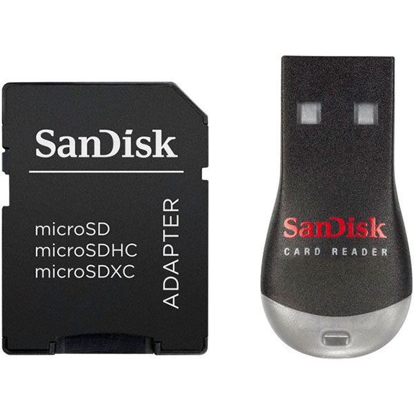 SanDisk Mobilemate Duo USB a microSD y microSD a SD  Lector