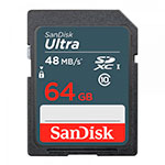 SanDisk Ultra 64GB 48MBs  Tarjeta SD