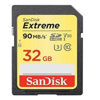 SanDisk Extreme 32GB 90MBs 40MBs  Tarjeta SD