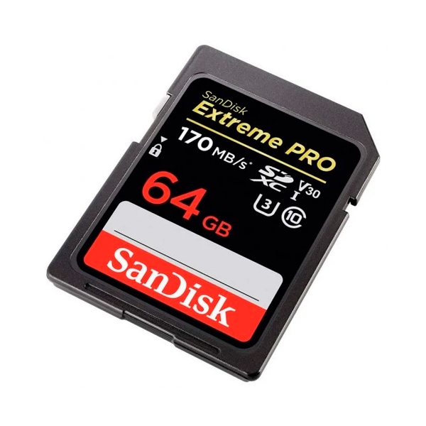 SanDisk Extreme Pro 64GB 170MBs  Tarjeta SD
