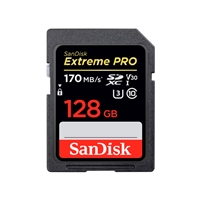 SanDisk Extreme Pro 128GB 170MBs  Tarjeta SD