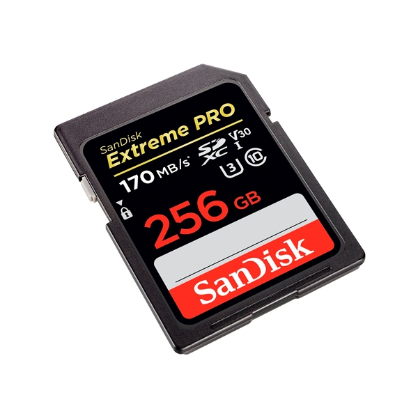 SanDisk Extreme Pro 256GB 170MBs  Tarjeta SD
