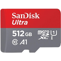 Sandisk Ultra 512GB 120MBs cada 10 UHSI  Tarjeta MicroSD