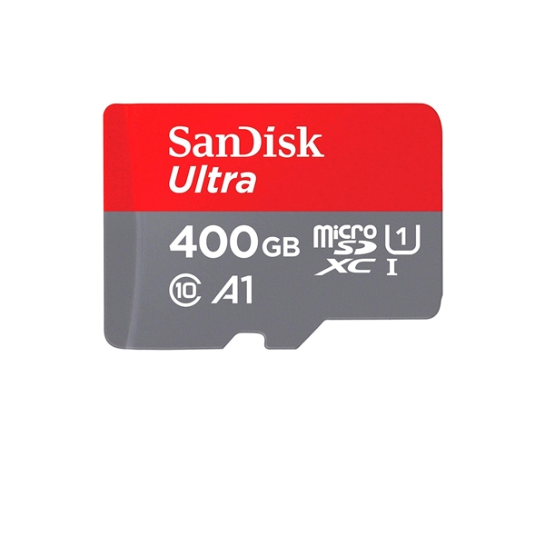 SanDisk Ultra Android 400GB 100MBs cAdap  Tarjeta MicroSD