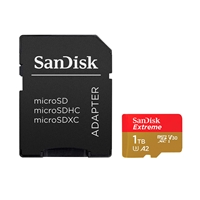 SanDisk Extreme 1TB 160MBs cAdap  Soft  MicroSD