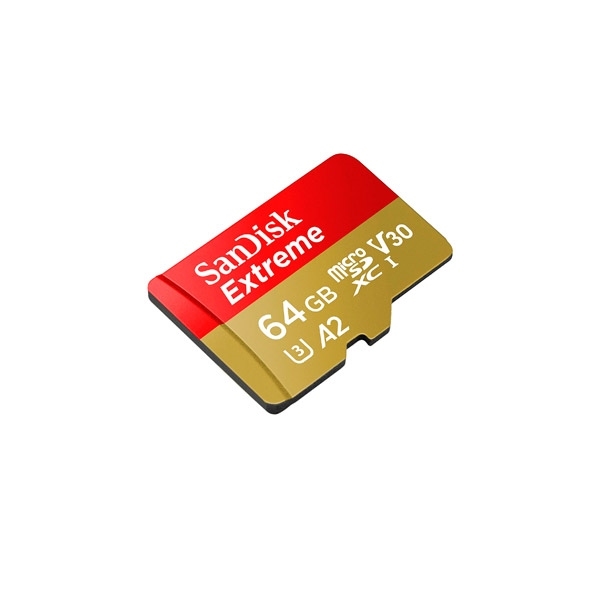 Sandisk Etreme MicroSD 64GB  adapt  Rescue Pro Deluxe