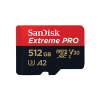 SanDisk Extreme Pro 512GB 170MBs cAdap  Soft  MicroSD