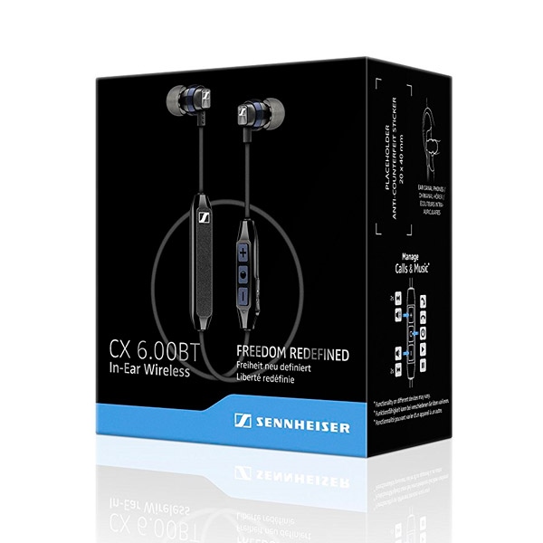 Sennheiser CX 6.00 BT Negro - Auriculares | LIFE Informàtica