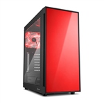 Sharkoon AM5 Window negra rojo ATX  Caja