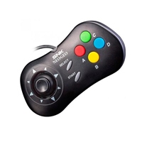 SNK Mando para NeoGeo Mini Negro  Gamepad