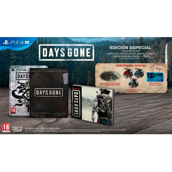 Sony PS4 Days Gone Edición Especial  Videojuego