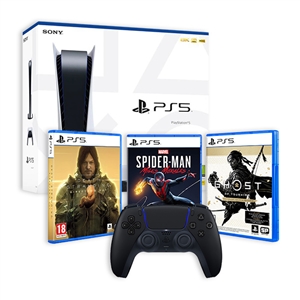 Sony PlayStation 5  3 Juegos  1 Mando Dualsense  Consola