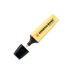 Marcador Fluorescente Stabilo Boss color Amarillo Cremoso