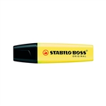 Marcador Fluorescente Stabilo Boss color Amarillo Cremoso